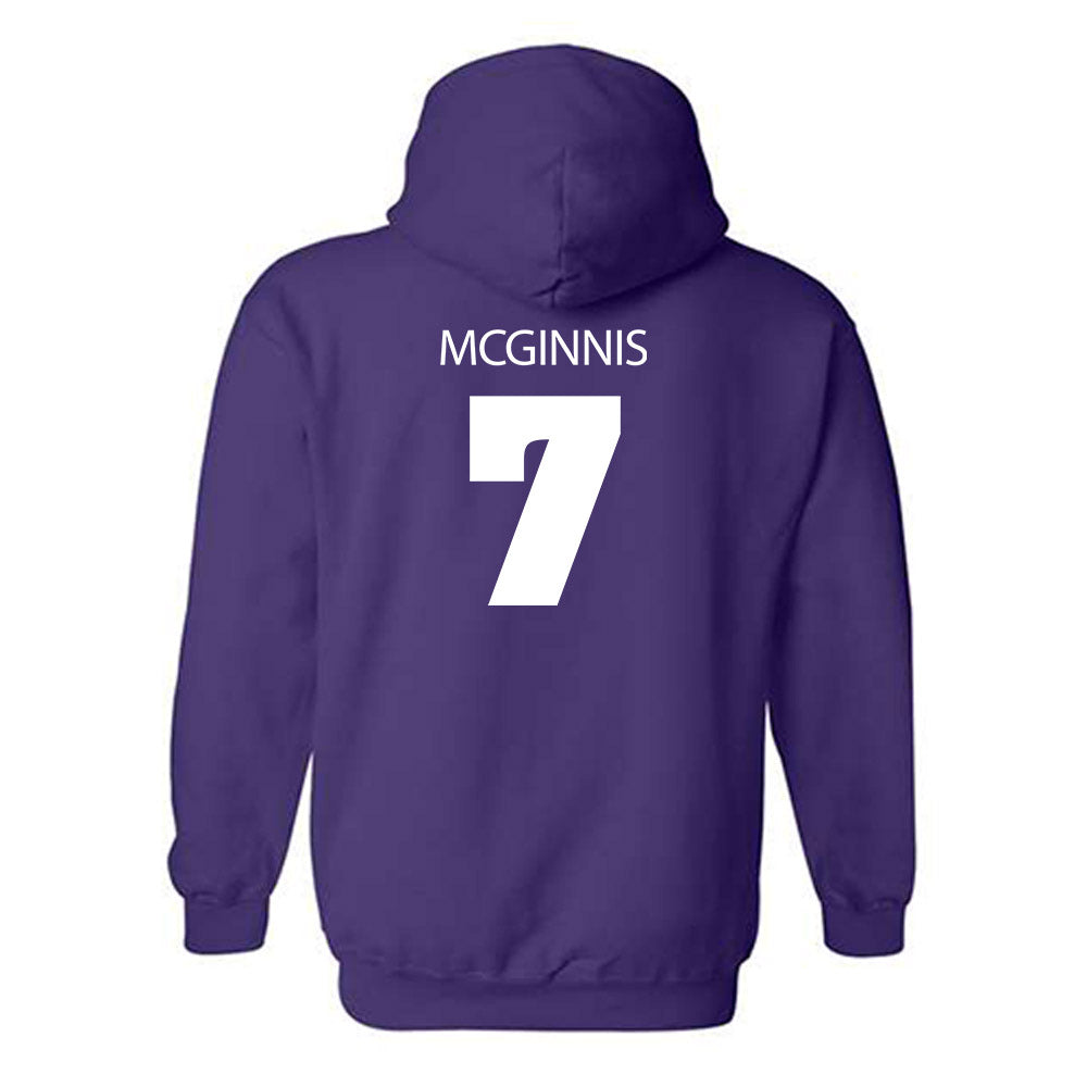 Sewanee - NCAA Football : Logan McGinnis - Classic Shersey Hooded Sweatshirt-1