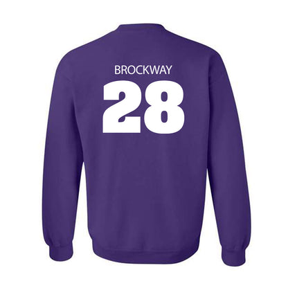 Sewanee - NCAA Football : Jackson Brockway - Classic Shersey Crewneck Sweatshirt-1