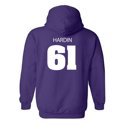 Sewanee - NCAA Football : Buck Hardin - Classic Shersey Hooded Sweatshirt-1