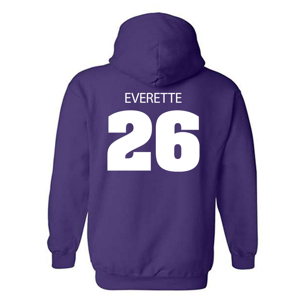 Sewanee - NCAA Men's Lacrosse : Stutts Everette - Classic Shersey Hooded Sweatshirt-1