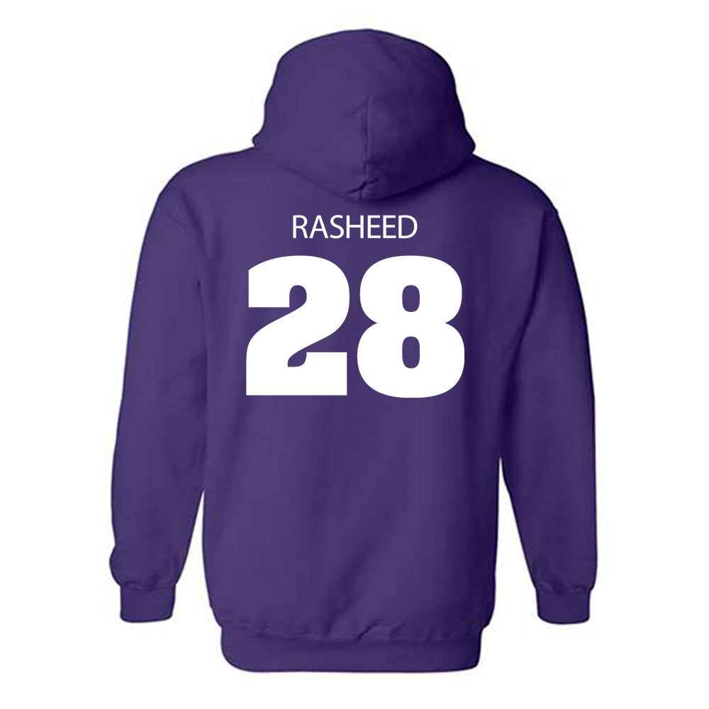 Sewanee - NCAA Men's Soccer : Isaac Rasheed - Classic Shersey Hooded Sweatshirt-1