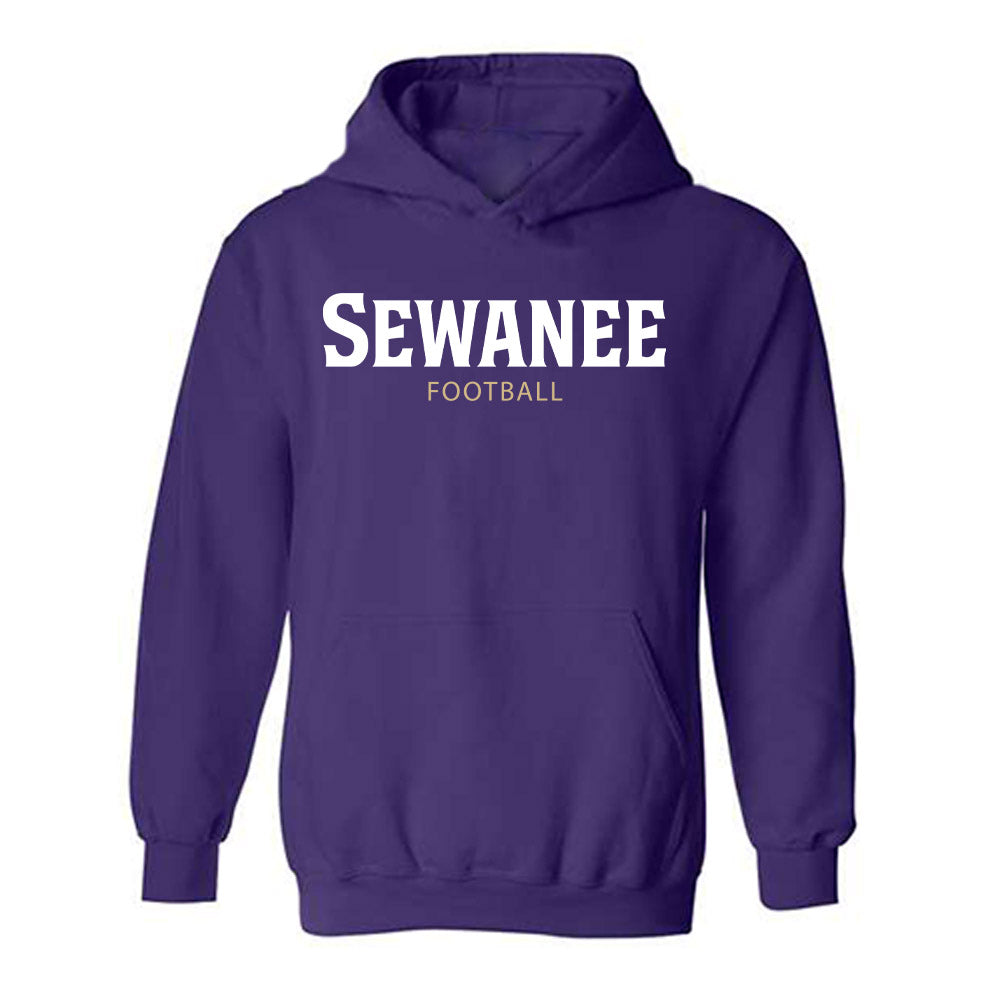 Sewanee - NCAA Football : Buck Hardin - Classic Shersey Hooded Sweatshirt-0