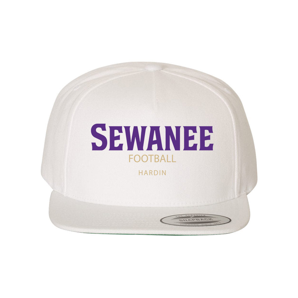 Sewanee - NCAA Football : Buck Hardin - Snapback Hat-0