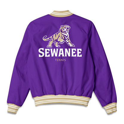 Sewanee - NCAA Women's Tennis : Allison Bizub - Bomber Jacket-1