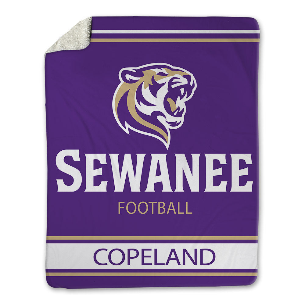 Sewanee - NCAA Football : Isaiah Copeland - Blanket-0