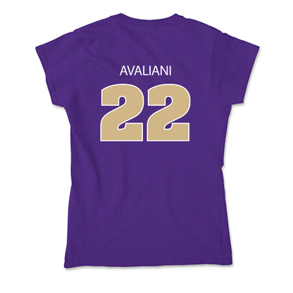 Sewanee - NCAA Men's Basketball : Nikolas Avaliani - Classic Shersey Soft Style Women’s T-Shirt-1