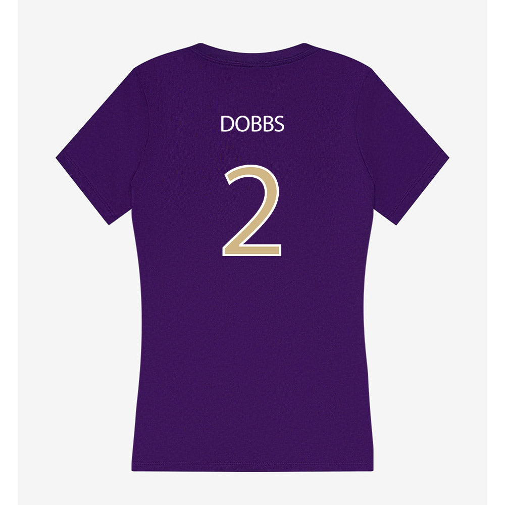 Sewanee - NCAA Football : Brett Dobbs - Classic Shersey Women's V-Neck T-Shirt-1