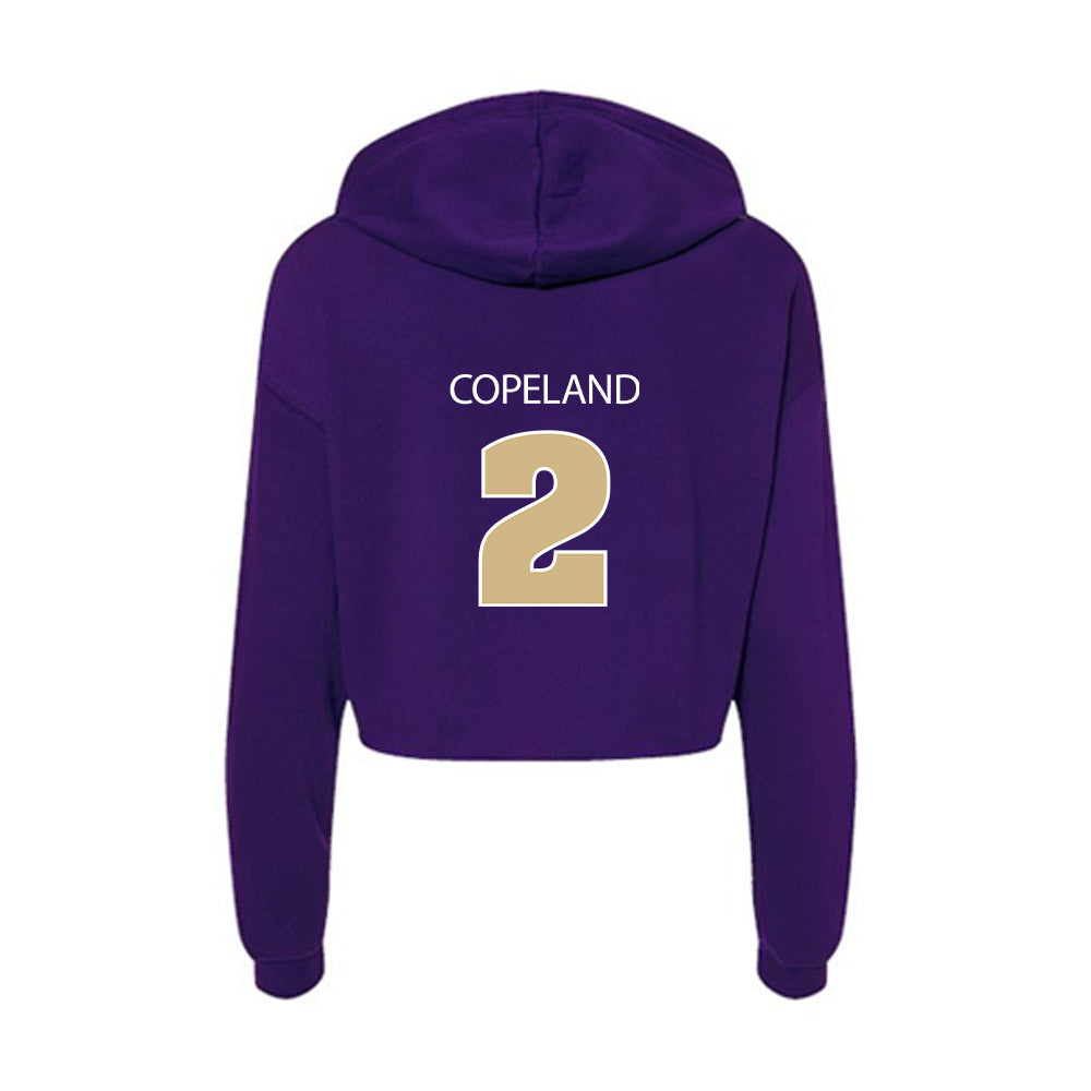 Sewanee - NCAA Football : Isaiah Copeland - Classic Shersey Women's Crop Fleece Hoodie-1