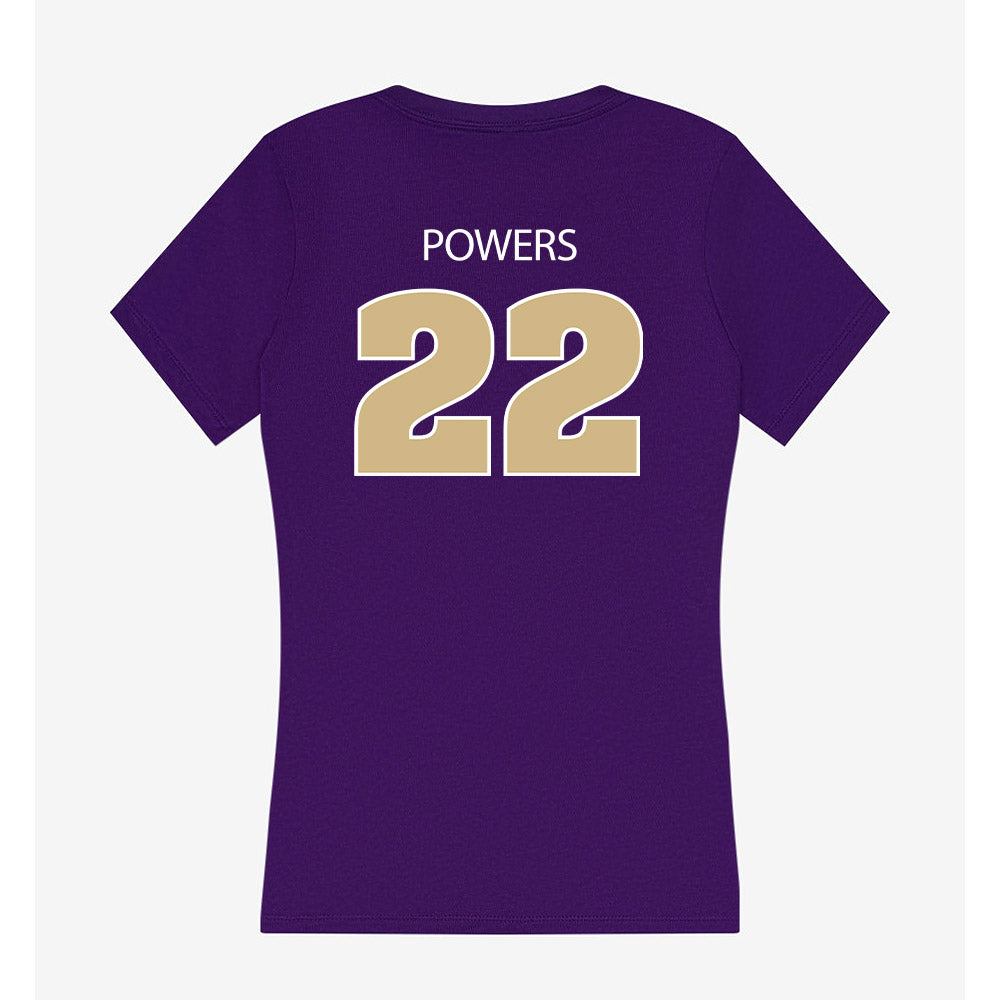 Sewanee - NCAA Football : Mac Powers - Classic Shersey Women's V-Neck T-Shirt-1