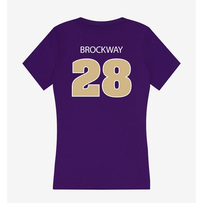 Sewanee - NCAA Football : Jackson Brockway - Classic Shersey Women's V-Neck T-Shirt-1