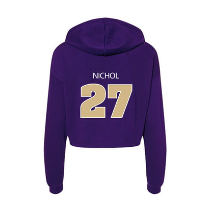 Sewanee - NCAA Football : Ryan Nichol - Classic Shersey Women's Crop Fleece Hoodie-1