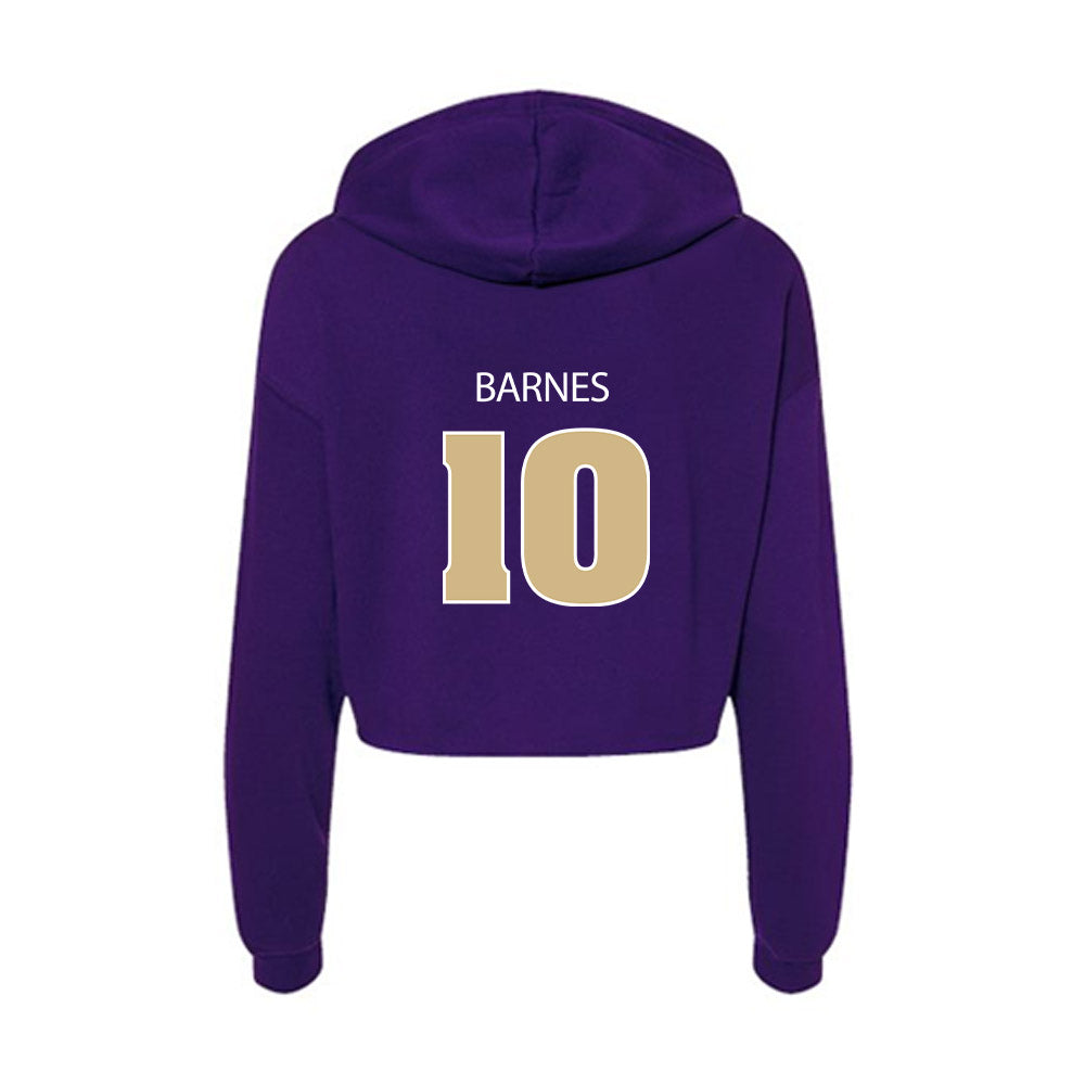 Sewanee - NCAA Football : Dyer Barnes - Classic Shersey Women's Crop Fleece Hoodie-1