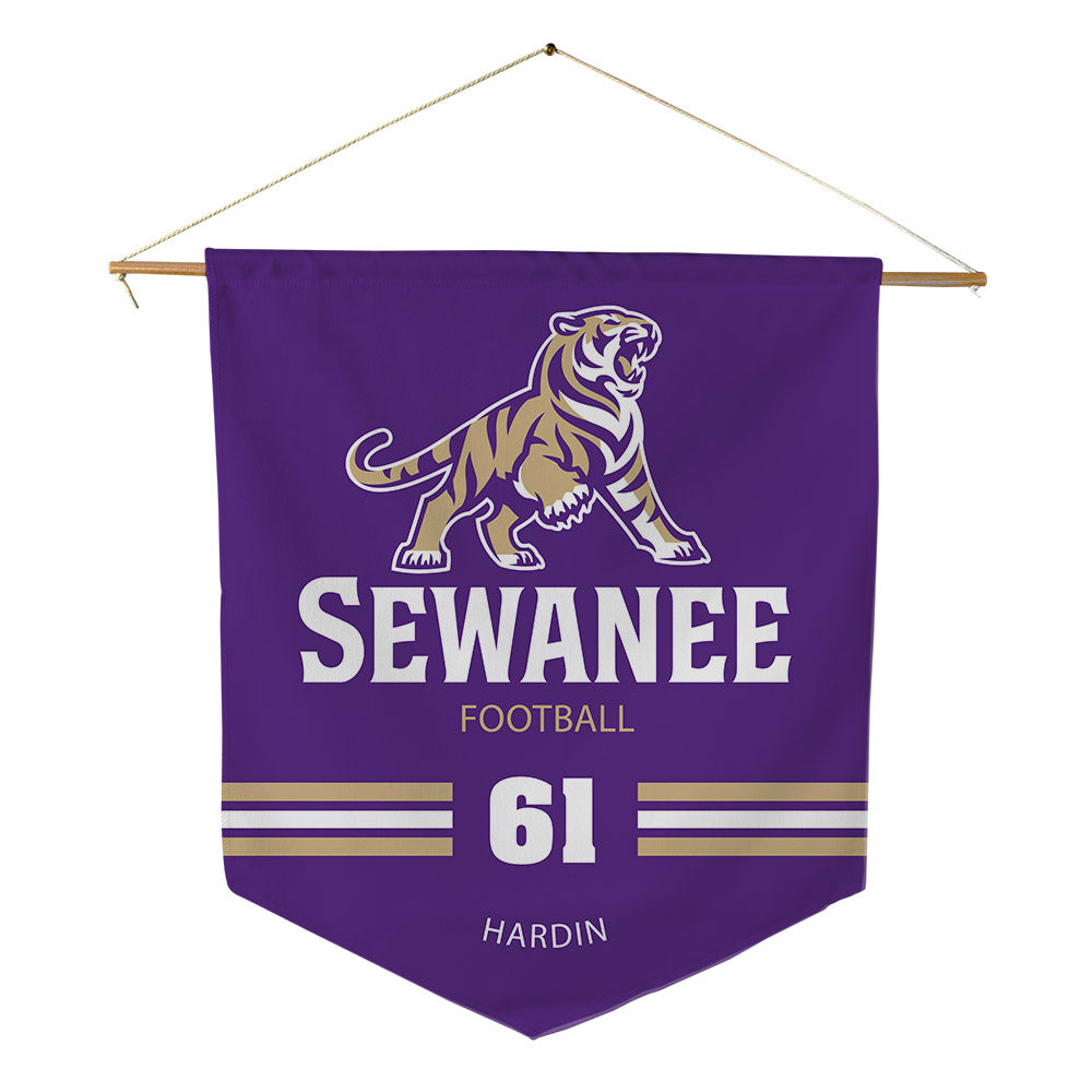 Sewanee - NCAA Football : Buck Hardin - Pennant - 18" x 21"-0