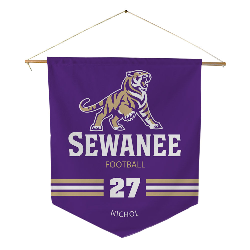 Sewanee - NCAA Football : Ryan Nichol - Pennant - 18" x 21"-0