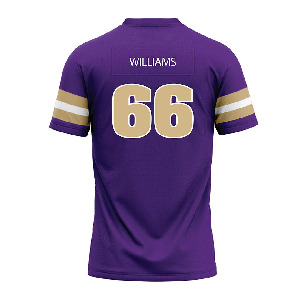 Sewanee - NCAA Football : Quinn Williams - Purple Premium Football Jersey-1