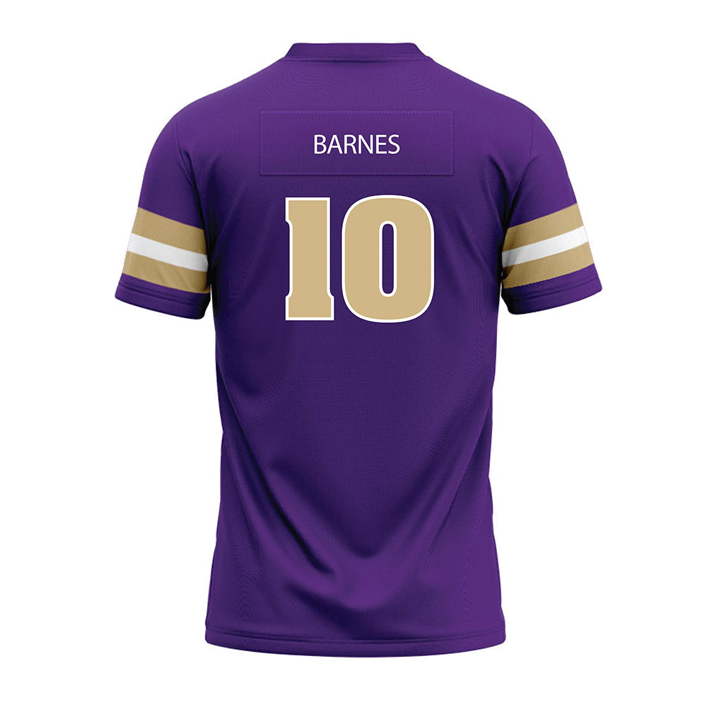 Sewanee - NCAA Football : Dyer Barnes - Purple Premium Football Jersey-1