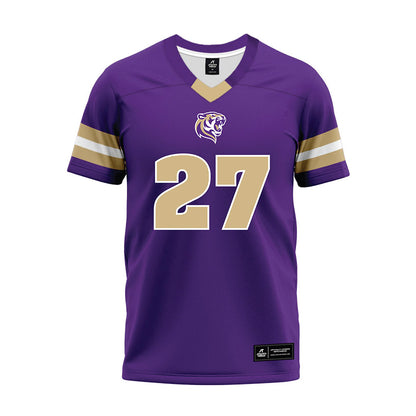 Sewanee - NCAA Football : Ryan Nichol - Purple Premium Football Jersey-0