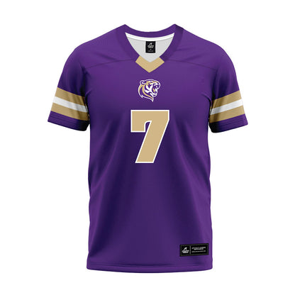 Sewanee - NCAA Football : Logan McGinnis - Purple Premium Football Jersey-0