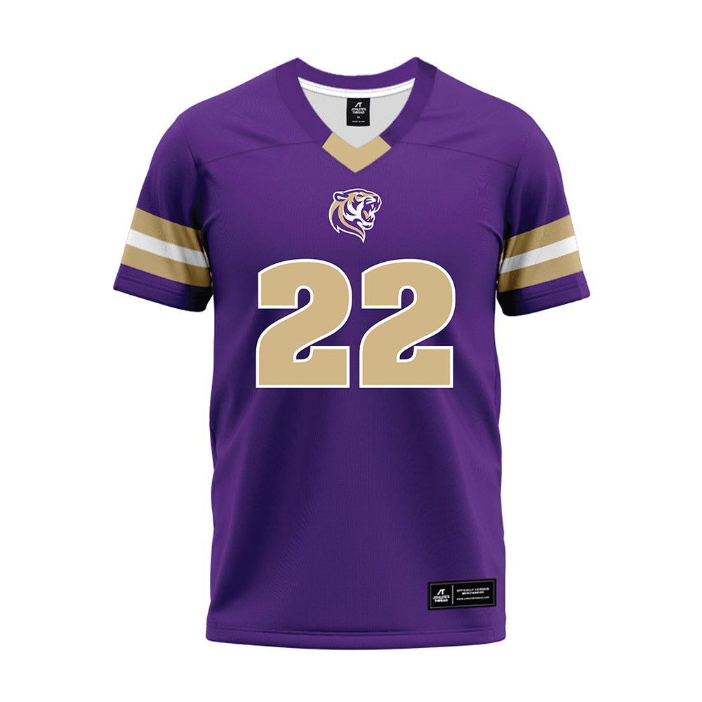 Sewanee - NCAA Football : Mac Powers - Purple Premium Football Jersey-0