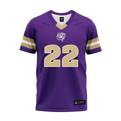 Sewanee - NCAA Football : Mac Powers - Purple Premium Football Jersey-0