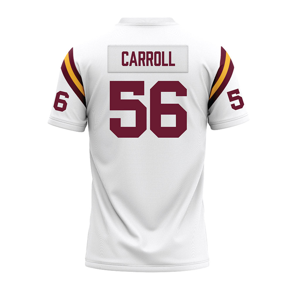 Minnesota - NCAA Football : Brett Carroll - 1960 White Premium Football Jersey-1