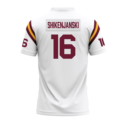 Minnesota - NCAA Football : Max Shikenjanski - 1960 White Premium Football Jersey-1
