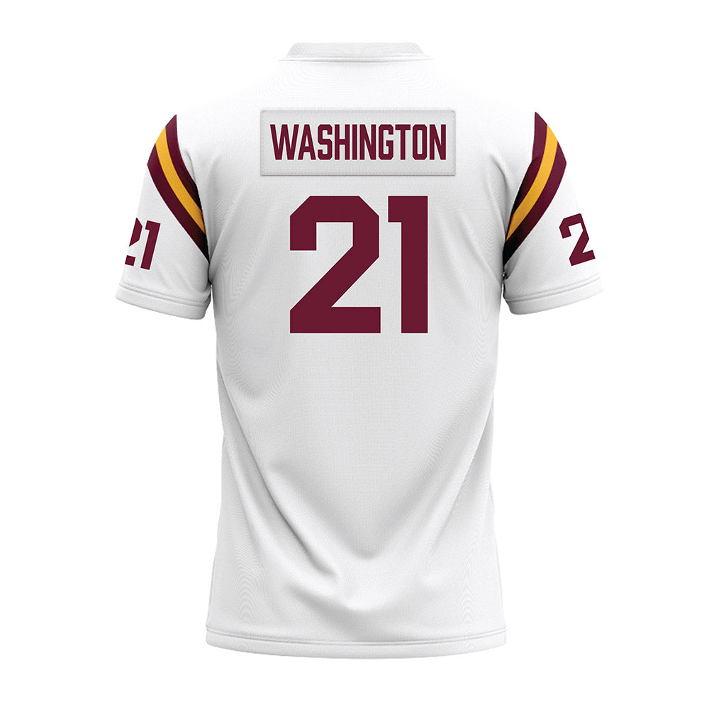 Minnesota - NCAA Football : Grant Washington - 1960 White Premium Football Jersey-1