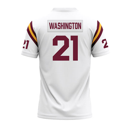 Minnesota - NCAA Football : Grant Washington - 1960 White Premium Football Jersey-1