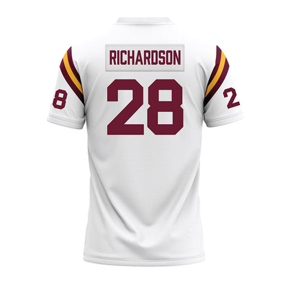 Minnesota - NCAA Football : Trason Richardson - 1960 White Premium Football Jersey-1