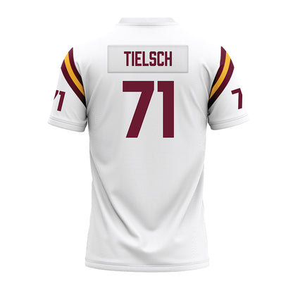 Minnesota - NCAA Football : Lucas Tielsch - 1960 White Premium Football Jersey-1