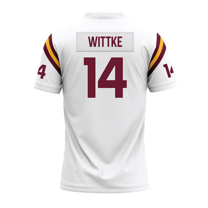 Minnesota - NCAA Football : Dylan Wittke - 1960 White Premium Football Jersey-1