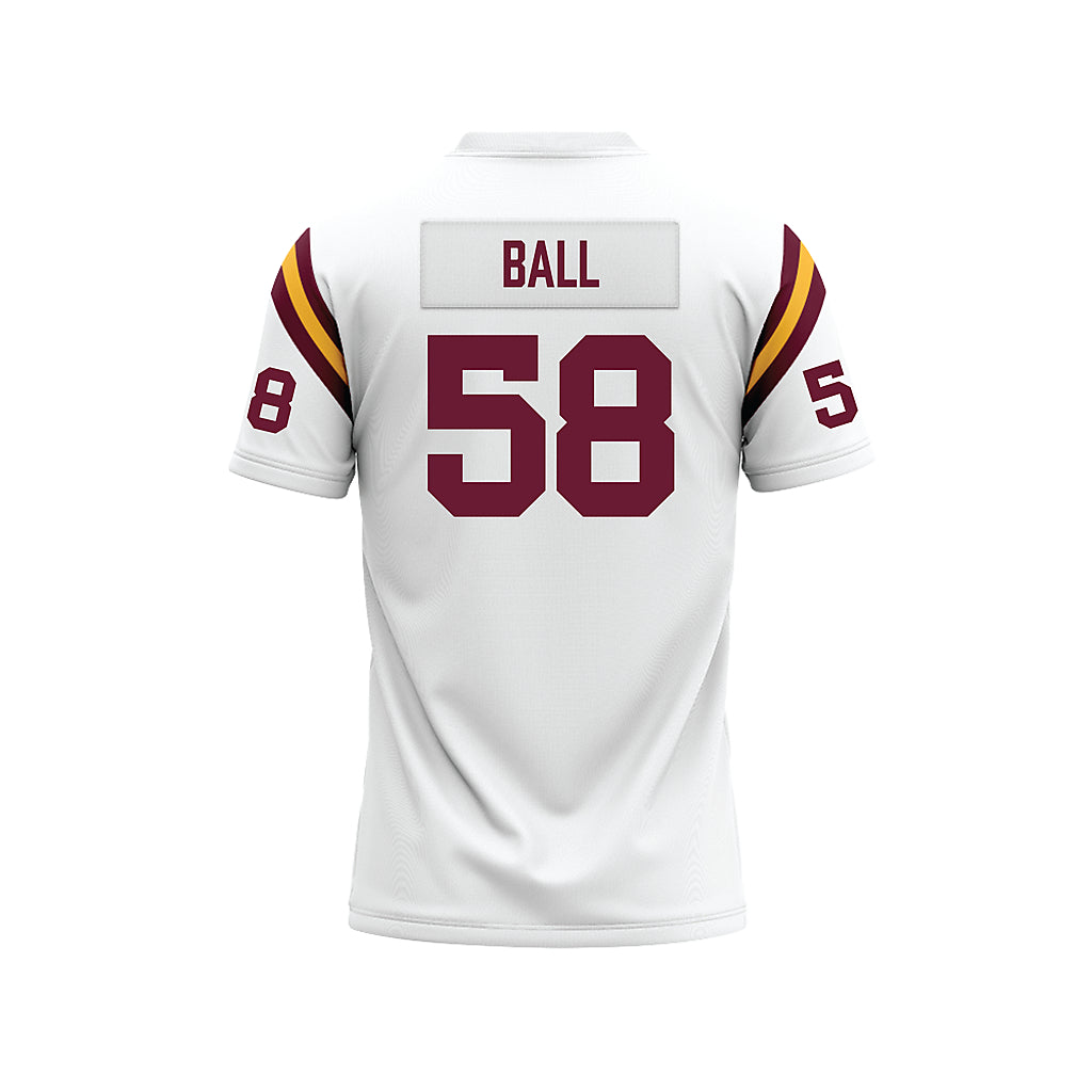 Minnesota - NCAA Football : Jaden Ball - 1960 White Premium Football Jersey-1