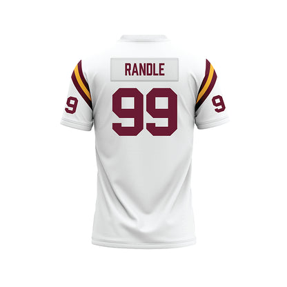 Minnesota - NCAA Football : Theorin Randle - 1960 White Premium Football Jersey-1