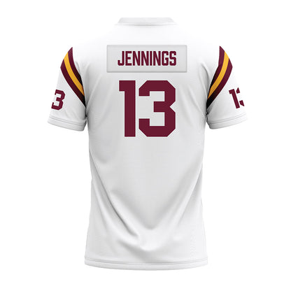 Minnesota - NCAA Football : Noah Jennings - 1960 White Premium Football Jersey-1
