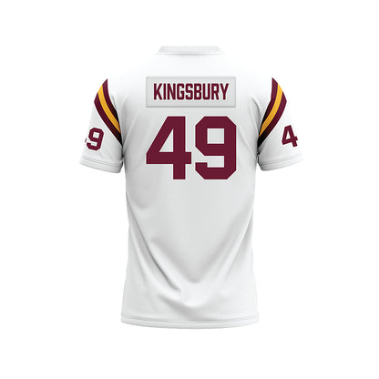 Minnesota - NCAA Football : Matt Kingsbury - 1960 White Premium Football Jersey-1