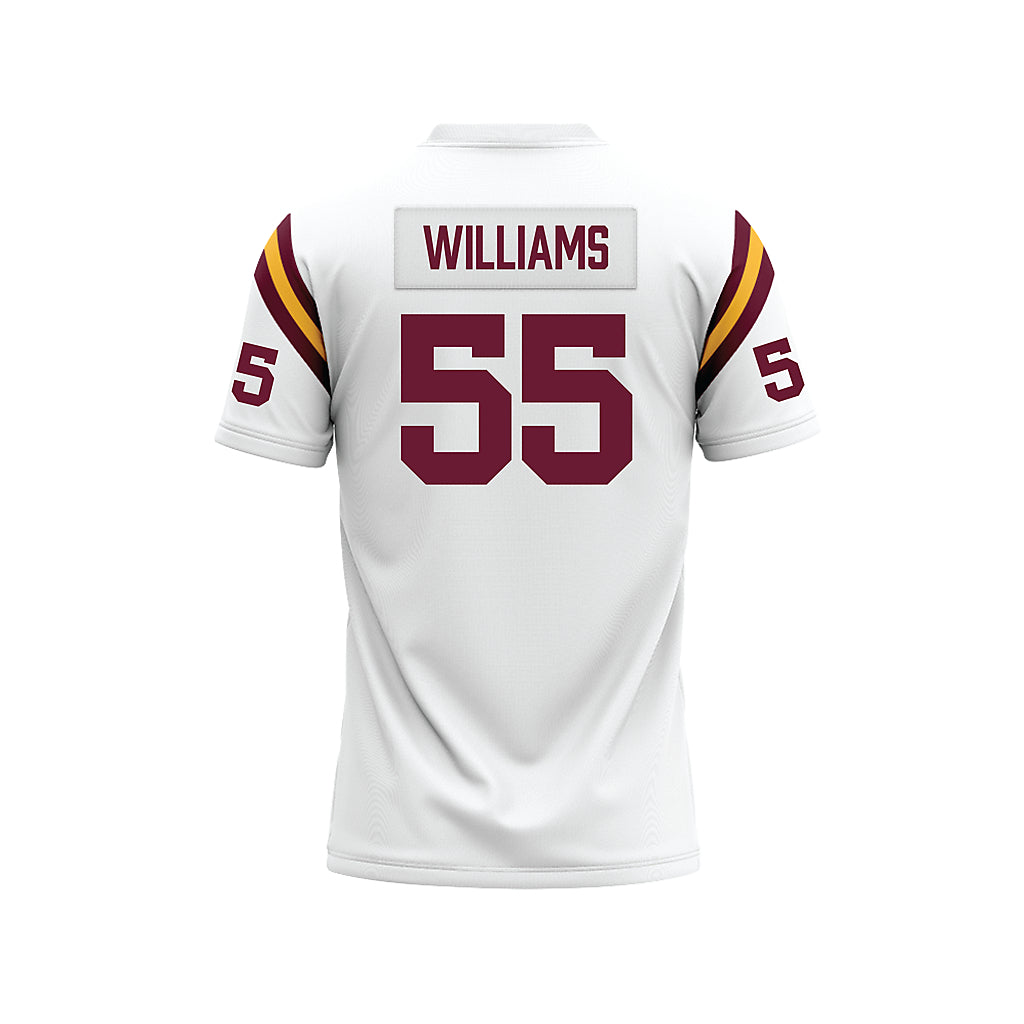 Minnesota - NCAA Football : Jerome Williams - 1960 White Premium Football Jersey-1