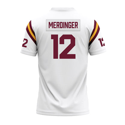 Minnesota - NCAA Football : Michael Merdinger - 1960 White Premium Football Jersey-1