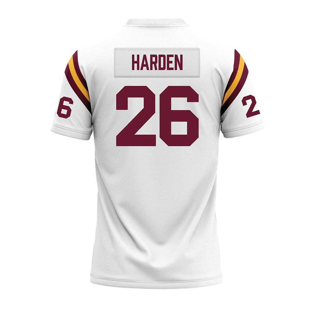Minnesota - NCAA Football : Zack Harden - 1960 White Premium Football Jersey-1