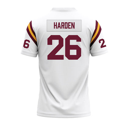 Minnesota - NCAA Football : Zack Harden - 1960 White Premium Football Jersey-1