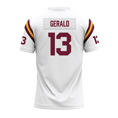 Minnesota - NCAA Football : Mike Gerald - 1960 White Premium Football Jersey-1