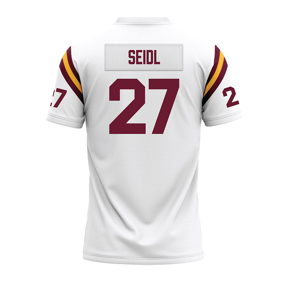 Minnesota - NCAA Football : Simon Seidl - 1960 White Premium Football Jersey-1