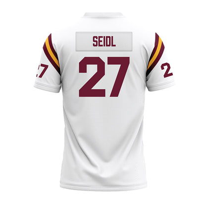 Minnesota - NCAA Football : Simon Seidl - 1960 White Premium Football Jersey-1