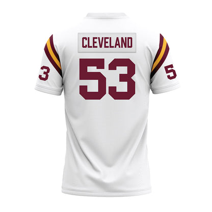 Minnesota - NCAA Football : Nate Cleveland - 1960 White Premium Football Jersey-1