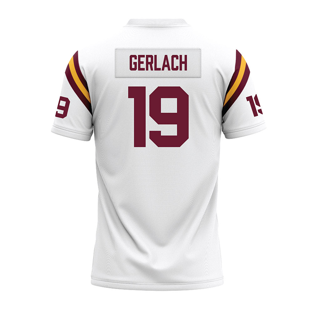 Minnesota - NCAA Football : Joey Gerlach - 1960 White Premium Football Jersey-1