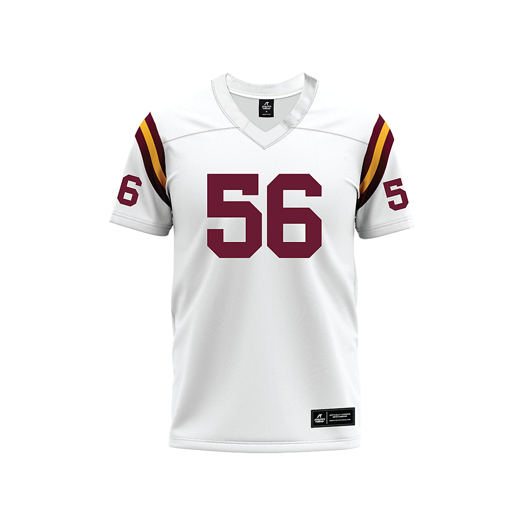 Minnesota - NCAA Football : Brett Carroll - 1960 White Premium Football Jersey-0