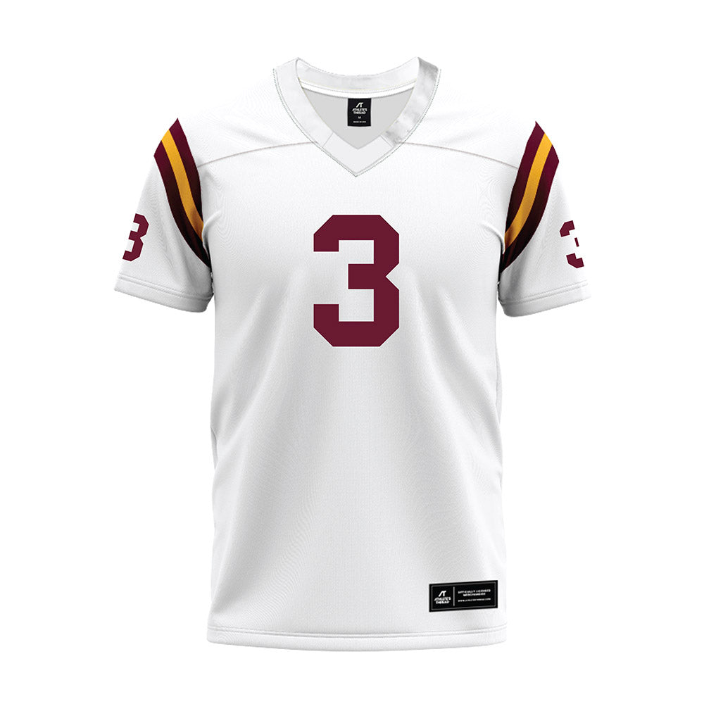 Minnesota - NCAA Football : Perry Thompson - 1960 White Premium Football Jersey-0
