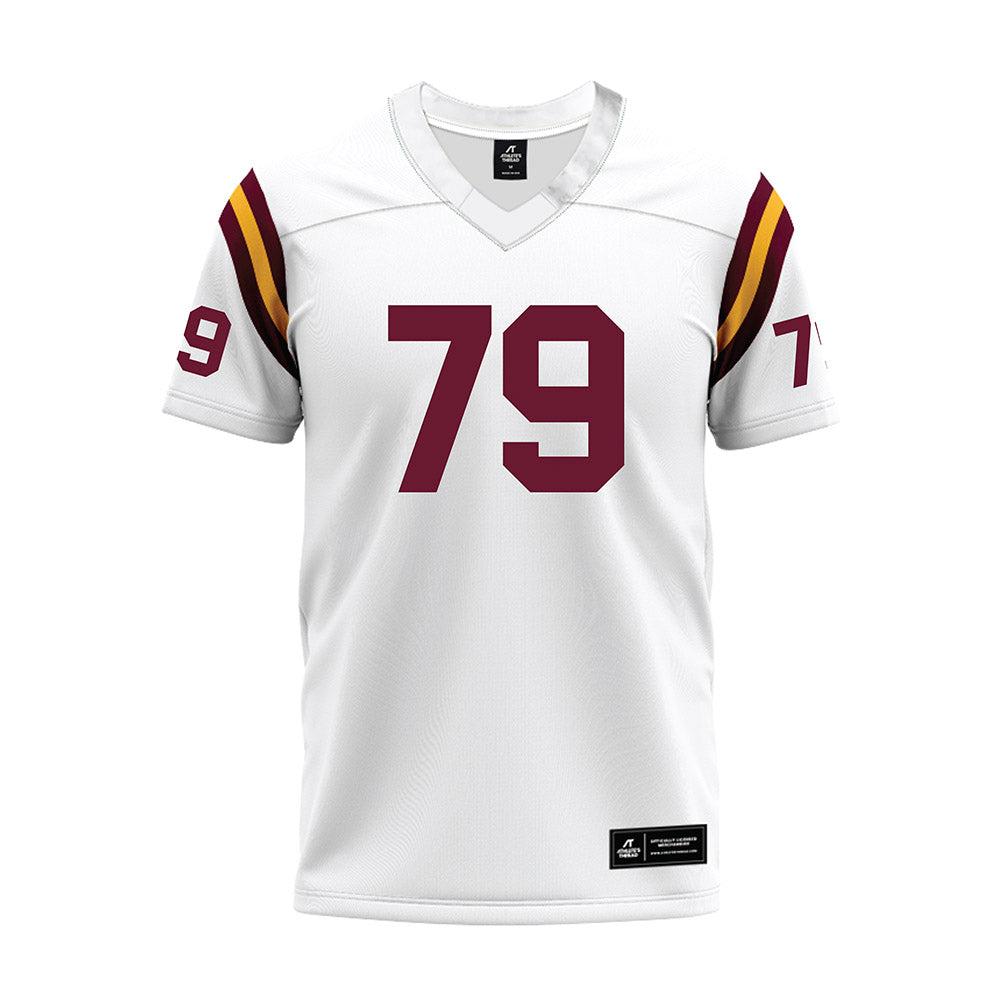 Minnesota - NCAA Football : Andrew Trout - 1960 White Premium Football Jersey-0