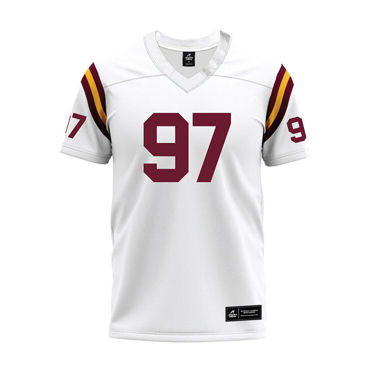 Minnesota - NCAA Football : Jeremiah Benson - 1960 White Premium Football Jersey-0