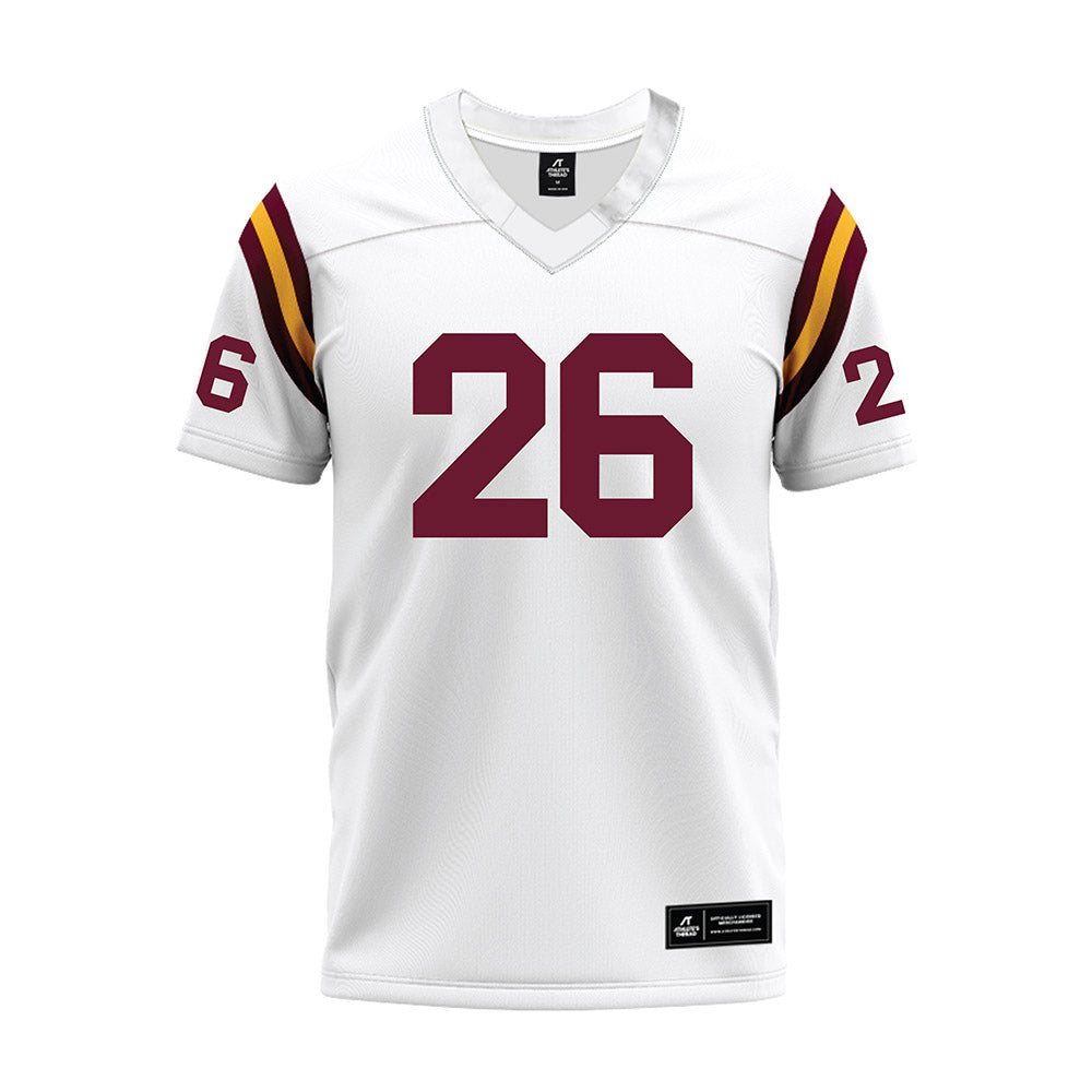 Minnesota - NCAA Football : Elisha West - 1960 White Premium Football Jersey-0