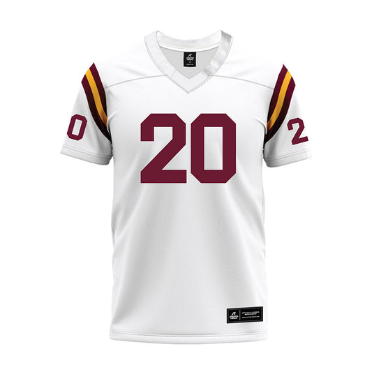 Minnesota - NCAA Football : Parker Knutson - 1960 White Premium Football Jersey-0